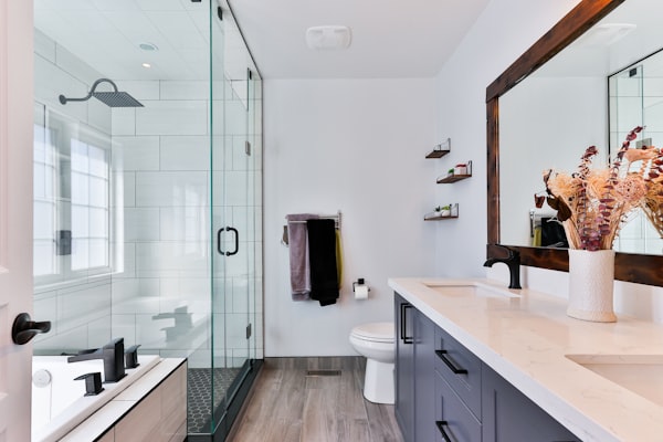 After — AI-designed bathroom